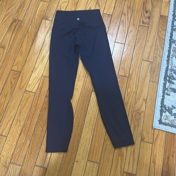 Lululemon ribbed navy align pant  25” NWOT - Picture 7 of 7